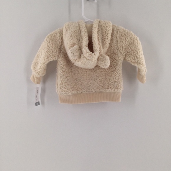 Carter’s tan Teddy bear hooded coat - Picture 2 of 8